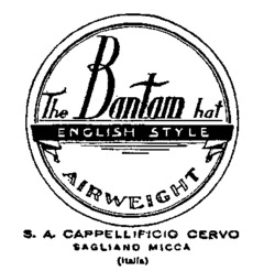 The Bantam hat
