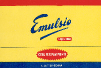 Emulsio LIQUIDO CERA PER PAVIMENTI A. SUTTER-GENOVA