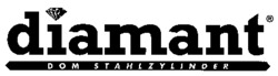 diamant DOM STAHLZYLINDER