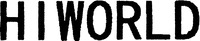 HIWORLD