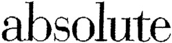 absolute
