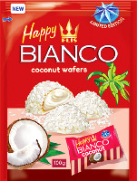 Happy BIANCO coconut wafers