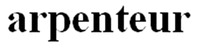 arpenteur