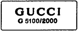 GUCCI G 5100/2000
