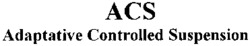 ACS Adaptative Controlled Suspension