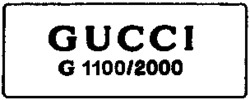 GUCCI G 1100/2000