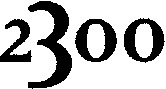 2300