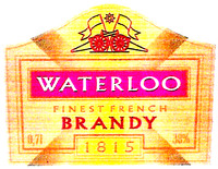 WATERLOO FINEST FRENCH BRANDY
