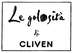 Le golosità di CLIVEN
