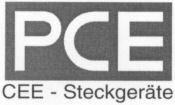 PCE CEE - Steckgeräte