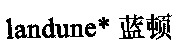 landune