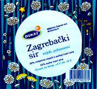 DUKAT Zagrebacki sir svjezi, polumasni