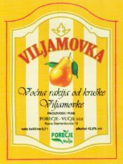 VILJAMOVKA Vocna rakija od kruske Viljamovke