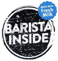 BARISTA INSIDE MADE WITH Fresh Milk