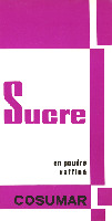 Sucre en poudre raffiné