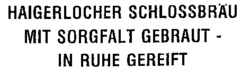 HAIGERLOCHER SCHLOSSBRÄU