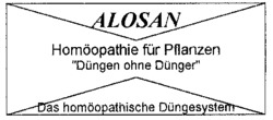 ALOSAN Homöopathie für Pflanzen