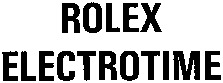 ROLEX ELECTROTIME