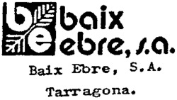 be baix ebre, s.a.