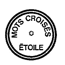 MOTS CROISÉS ÉTOILE