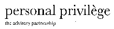 personal privilège the advisory partnership