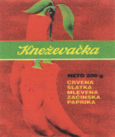 Knezevacka CRVENA SLATKA MLEVENA ZACINSKA PAPRIKA