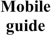 Mobile guide