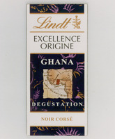 Lindt EXCELLENCE ORIGINE GHANA DEGUSTATION NOIR CORSÉ