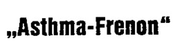 Asthma-Frenon