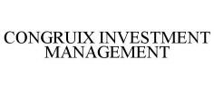 CONGRUIX INVESTMENT MANAGEMENT