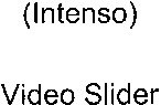 (Intenso) Video Slider
