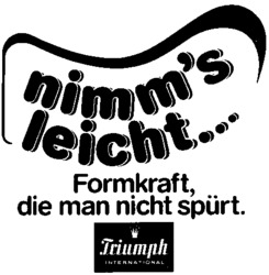 nimm's leicht