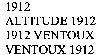 1912 ALTITUDE 1912 1912 VENTOUX VENTOUX 1912