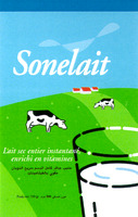 Sonelait Lait sec entier instantané enrichi en vitamines