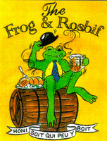 The Frog & Rosbif HONI SOIT QUI PEU Y BOIT