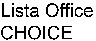 Lista Office CHOICE