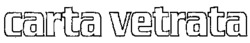 carta vetrata