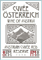 CUVÉE ÖSTERREICH WINE OF AUSTRIA AUSTRIAN CUVÉE RED RESERVE 2016 FM