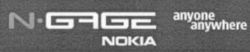 N.GAGE NOKIA anyone anywhere