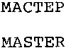 MACTEP MASTER