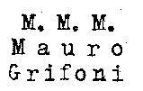 M.M.M. Mauro Grifoni