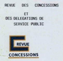 C REVUE CONCESSIONS