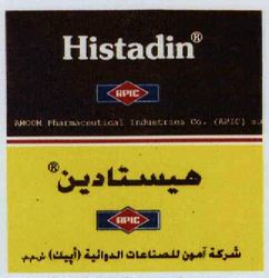 Histadin APIC AMOUM Pharmaceutical Industries Co. (APIC) s.