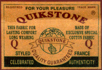FOR YOUR PLEASURE QUIKSTONE