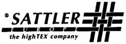 SATTLER EUROPE the highTEX company