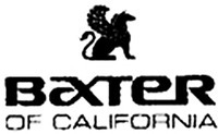 BAXTER OF CALIFORNIA
