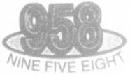 958 NINE FIVE EIGHT