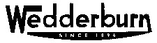 Wedderburn SINCE 1896