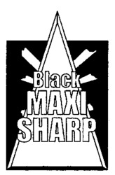 Black MAXI SHARP
