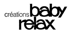 créations baby relax